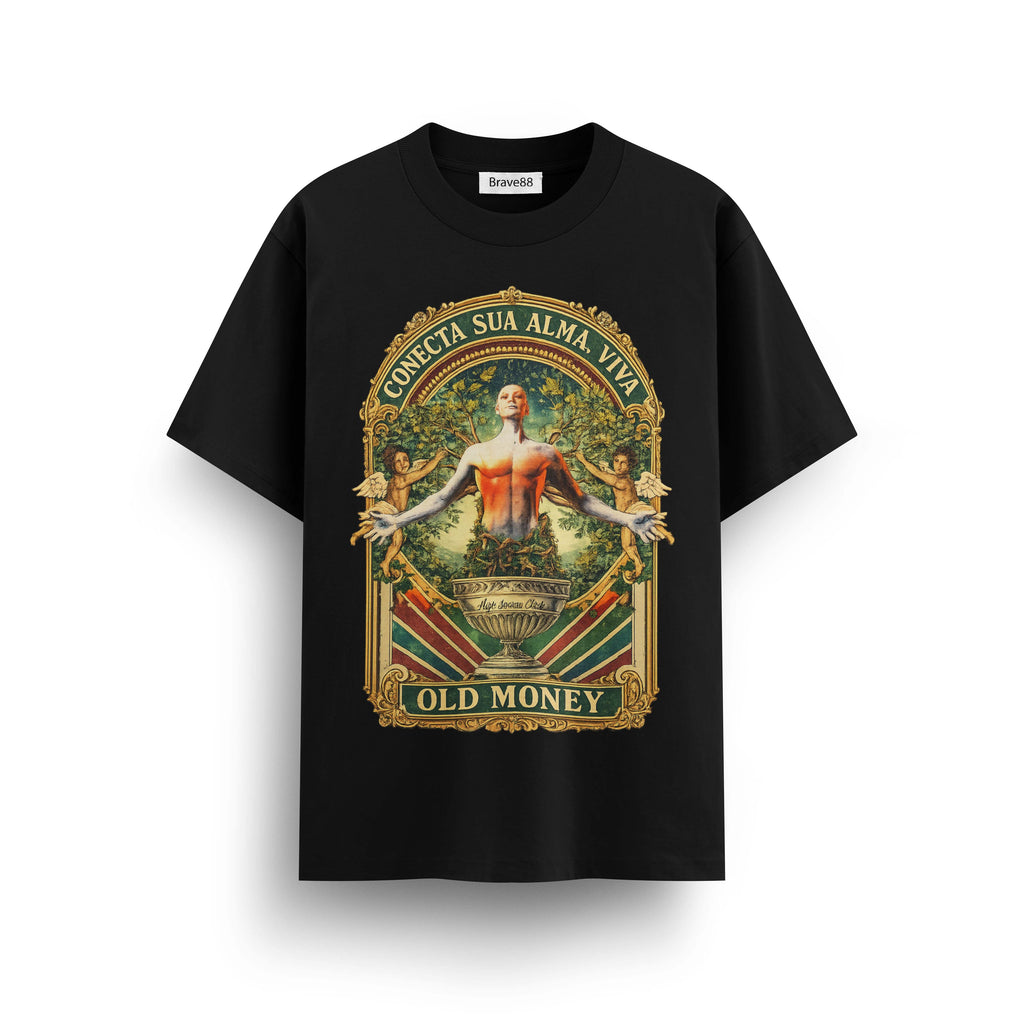 Мъжка овърсайз тениска Renaissance Vision  – streetwear  | Brave88