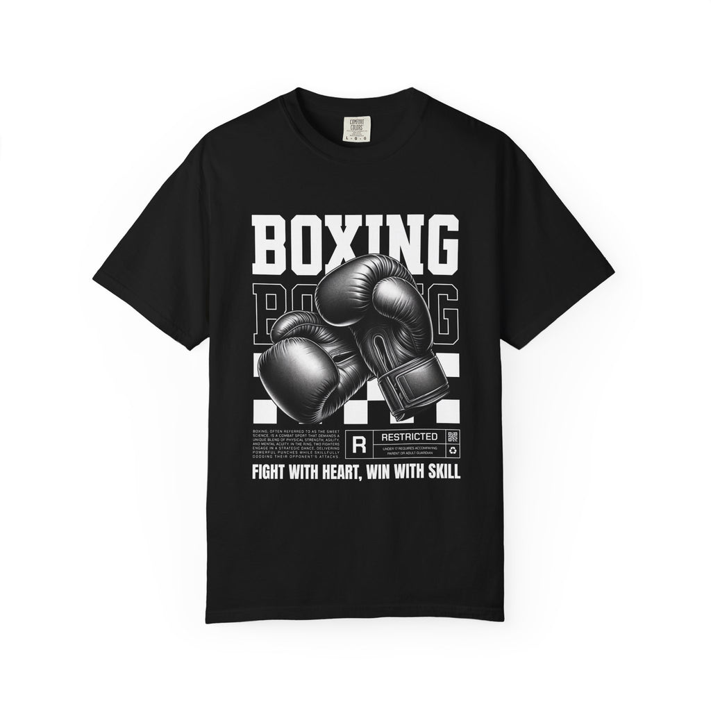 Мъжка овърсайз тениска Boxing – streetwear  | Brave88