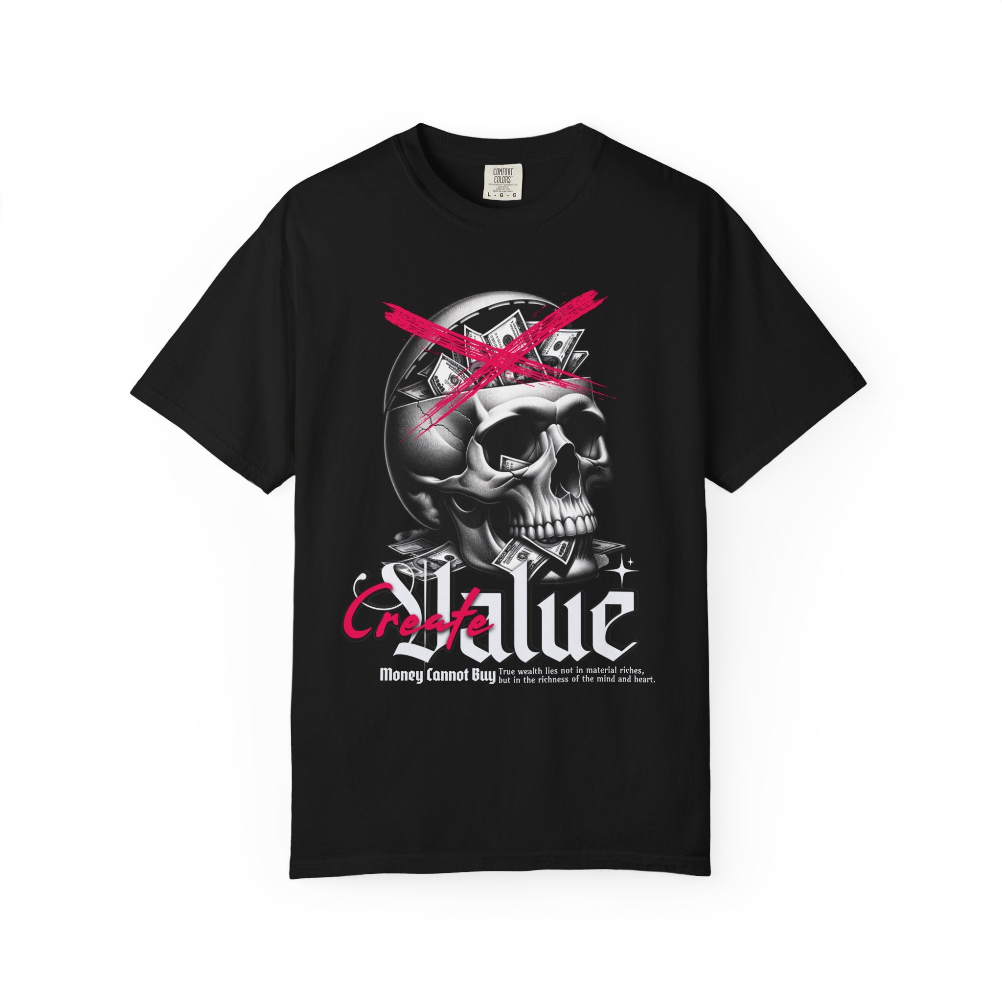 Мъжка овърсайз тениска Real Value – streetwear  | Brave88