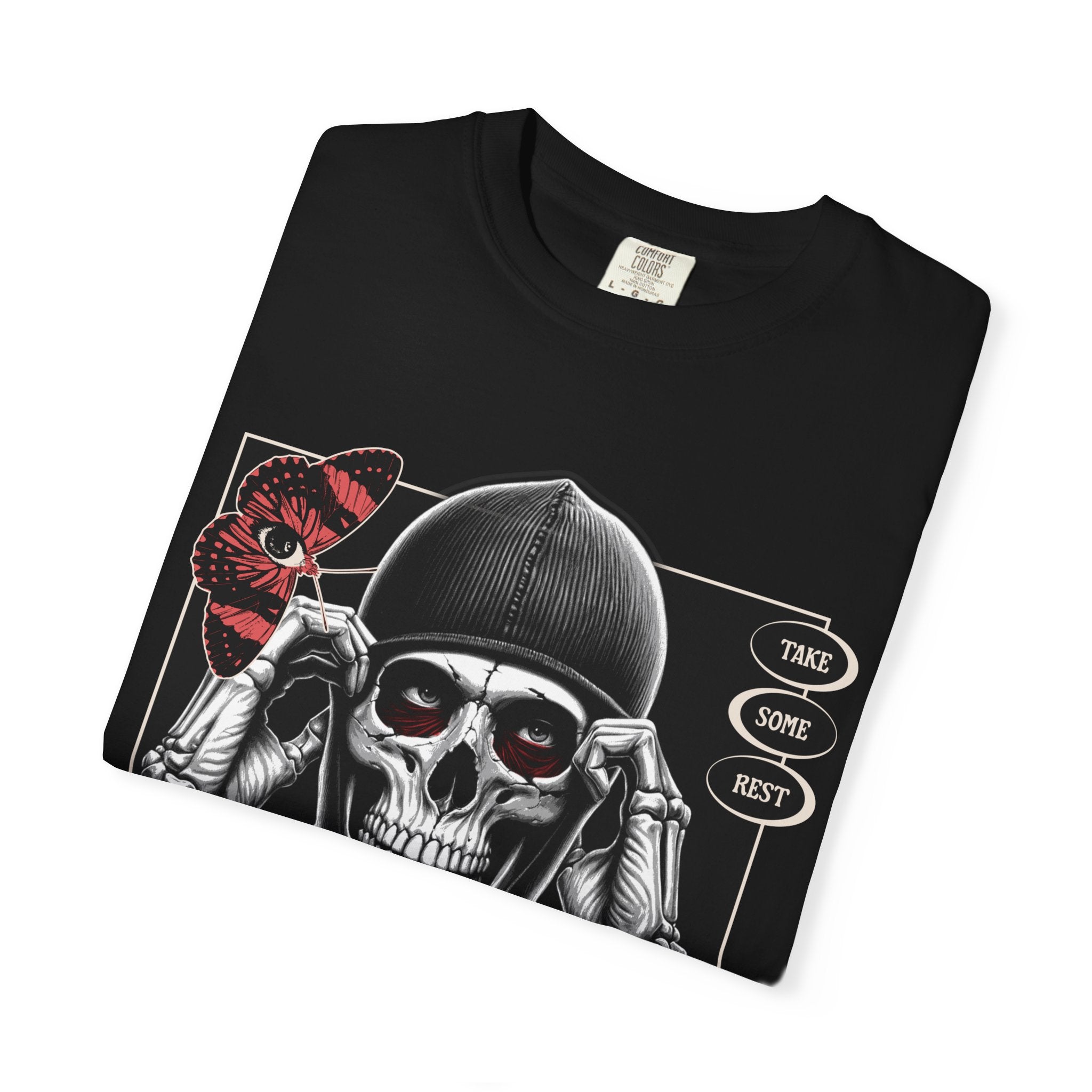 Мъжка овърсайз тениска Silent Strength  – streetwear  | Brave88