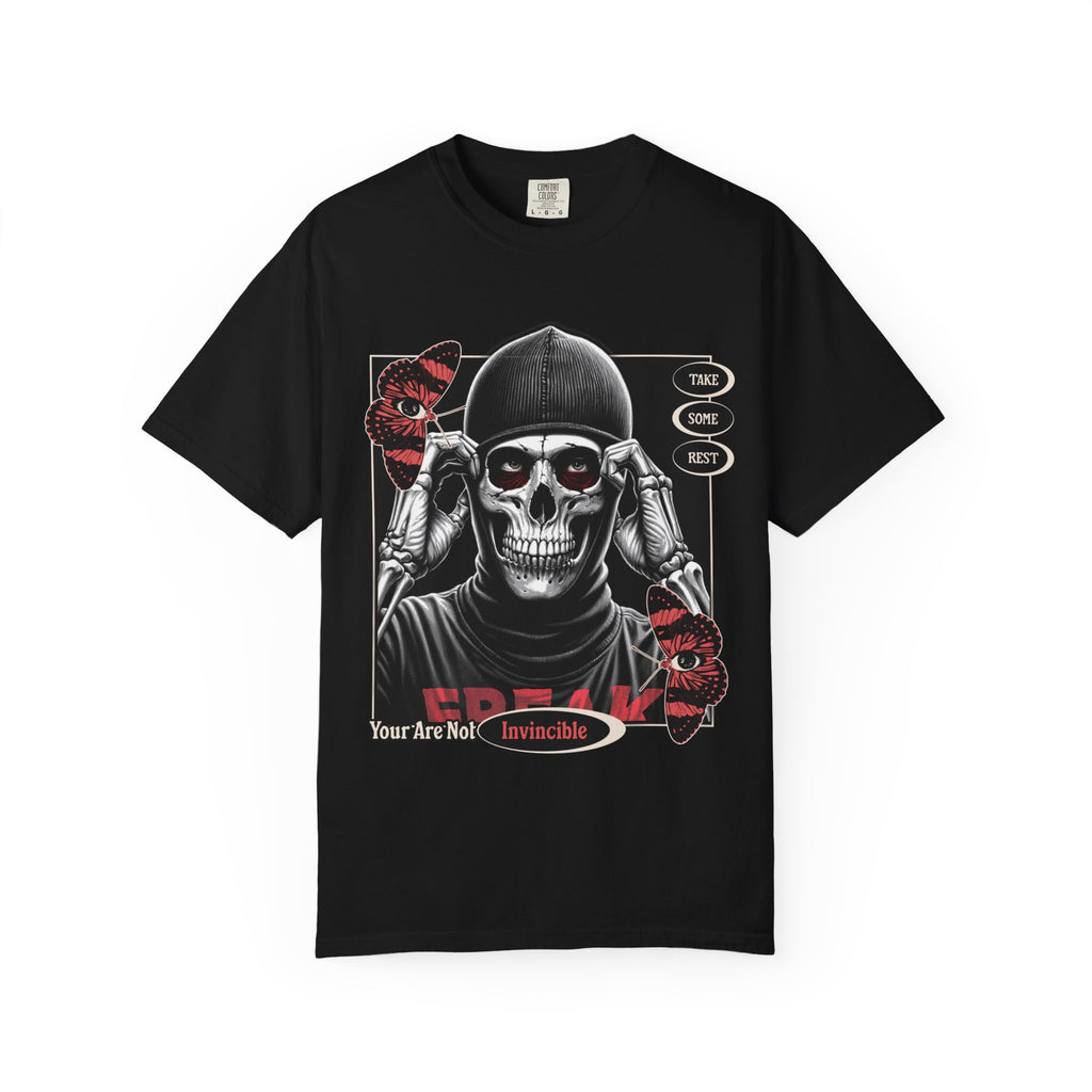 Мъжка овърсайз тениска Silent Strength  – streetwear  | Brave88