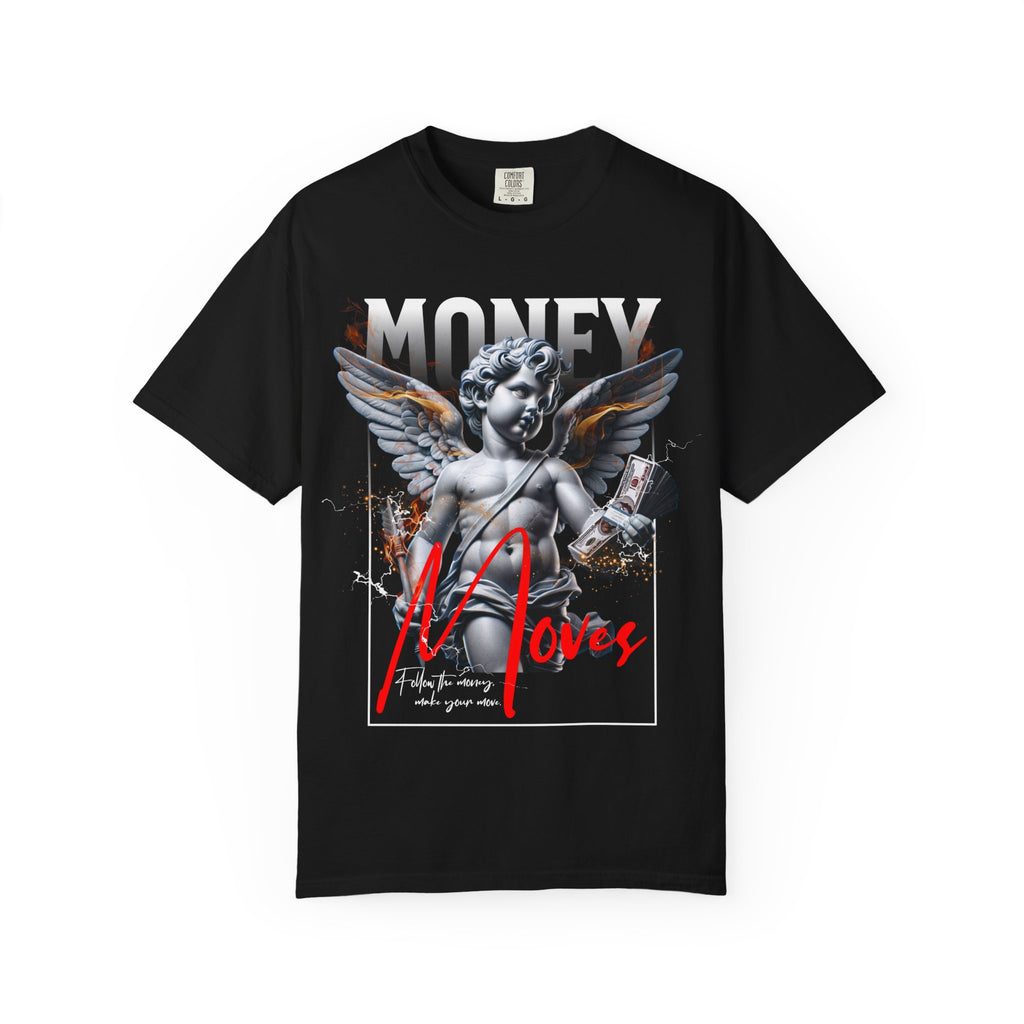 Мъжка овърсайз тениска Power Moves  – streetwear  | Brave88