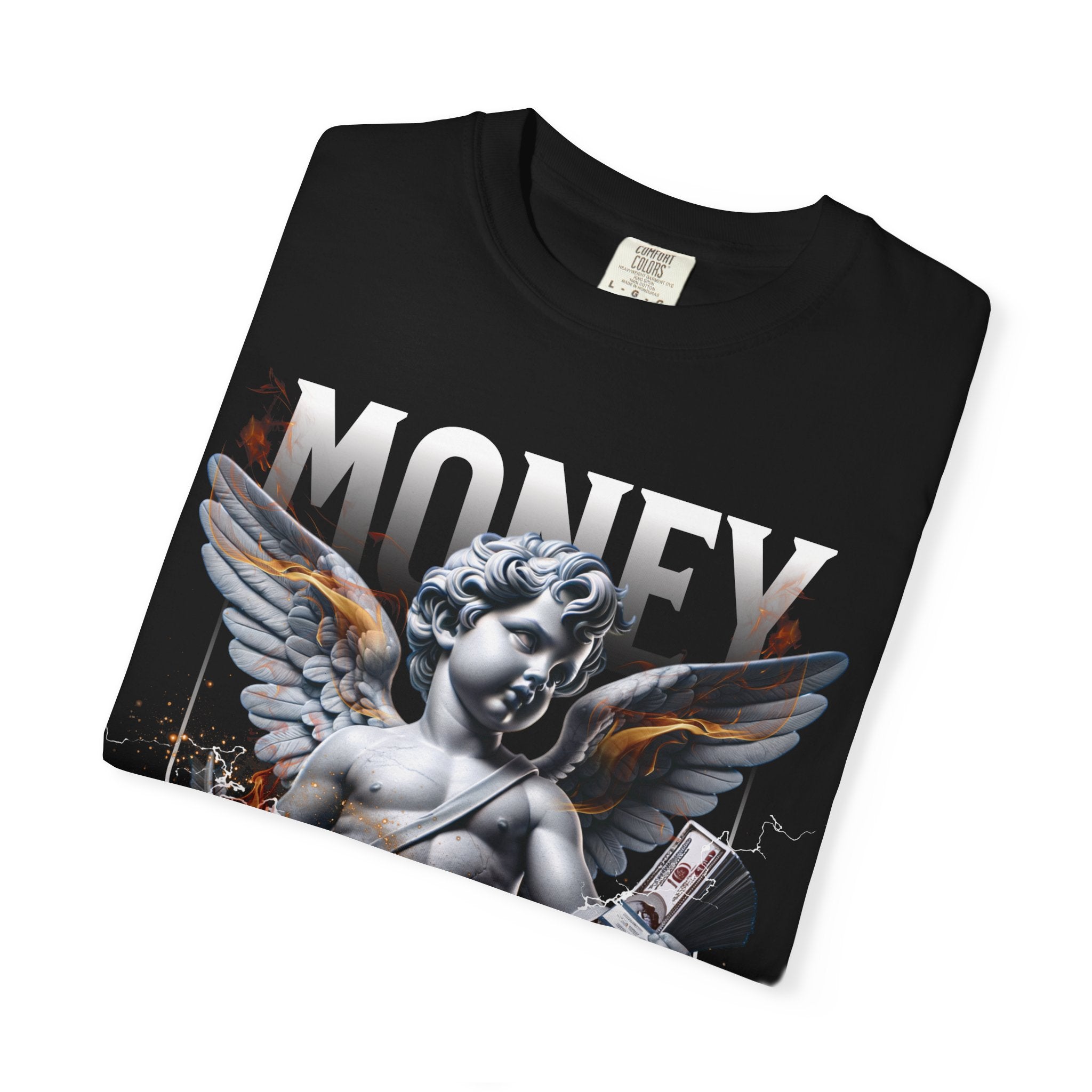 Мъжка овърсайз тениска Power Moves  – streetwear  | Brave88