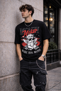 Мъжка овърсайз тениска Street Angel – streetwear  | Brave88