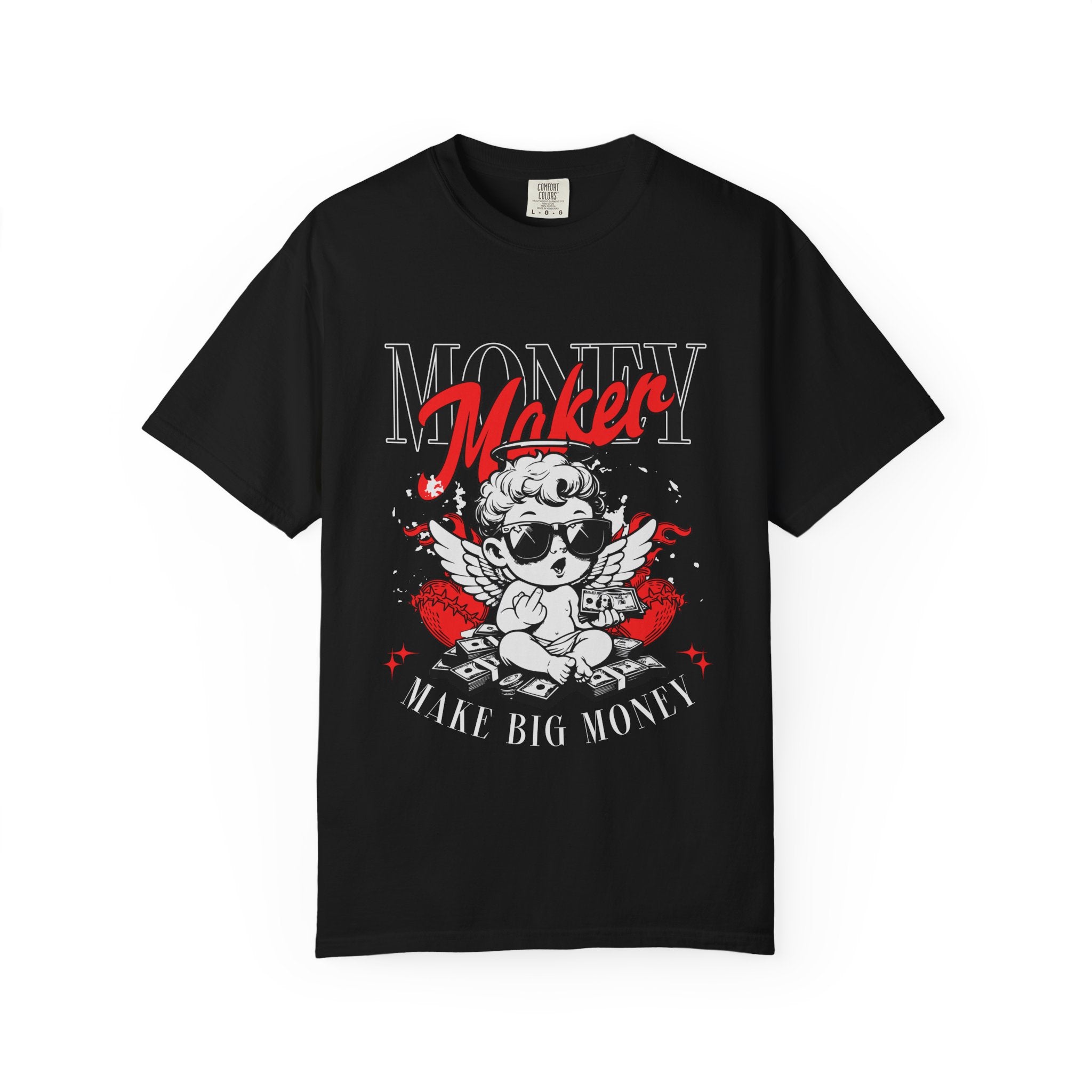 Мъжка овърсайз тениска Street Angel – streetwear  | Brave88