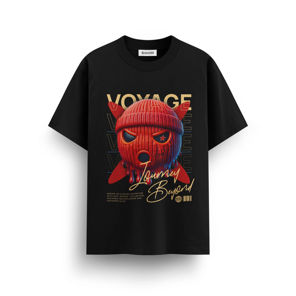 Мъжка овърсайз тениска Vision Flow– streetwear  | Brave88