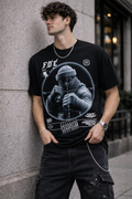 Мъжка овърсайз тениска Feo  – streetwear  | Brave88