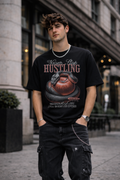 Мъжка овърсайз тениска Temptation of Success – streetwear  | Brave88