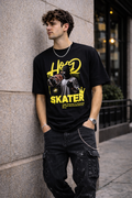 Мъжка овърсайз тениска Street Skater – streetwear  | Brave88